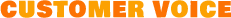 CUSTOMER VOICE